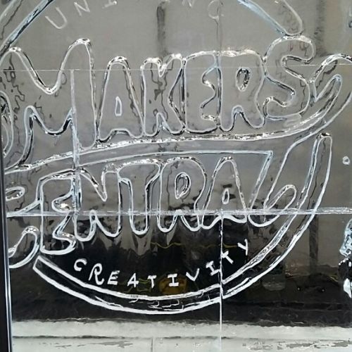 Makers Central Ice Sculpture